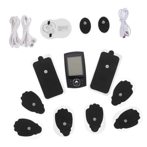 Vaguelly 1 Juego masajeador massage masajes relajacion aparato masaje relajación máquina de relajante muscular unidad de masaje de máquina de estimulador muscular el plastico