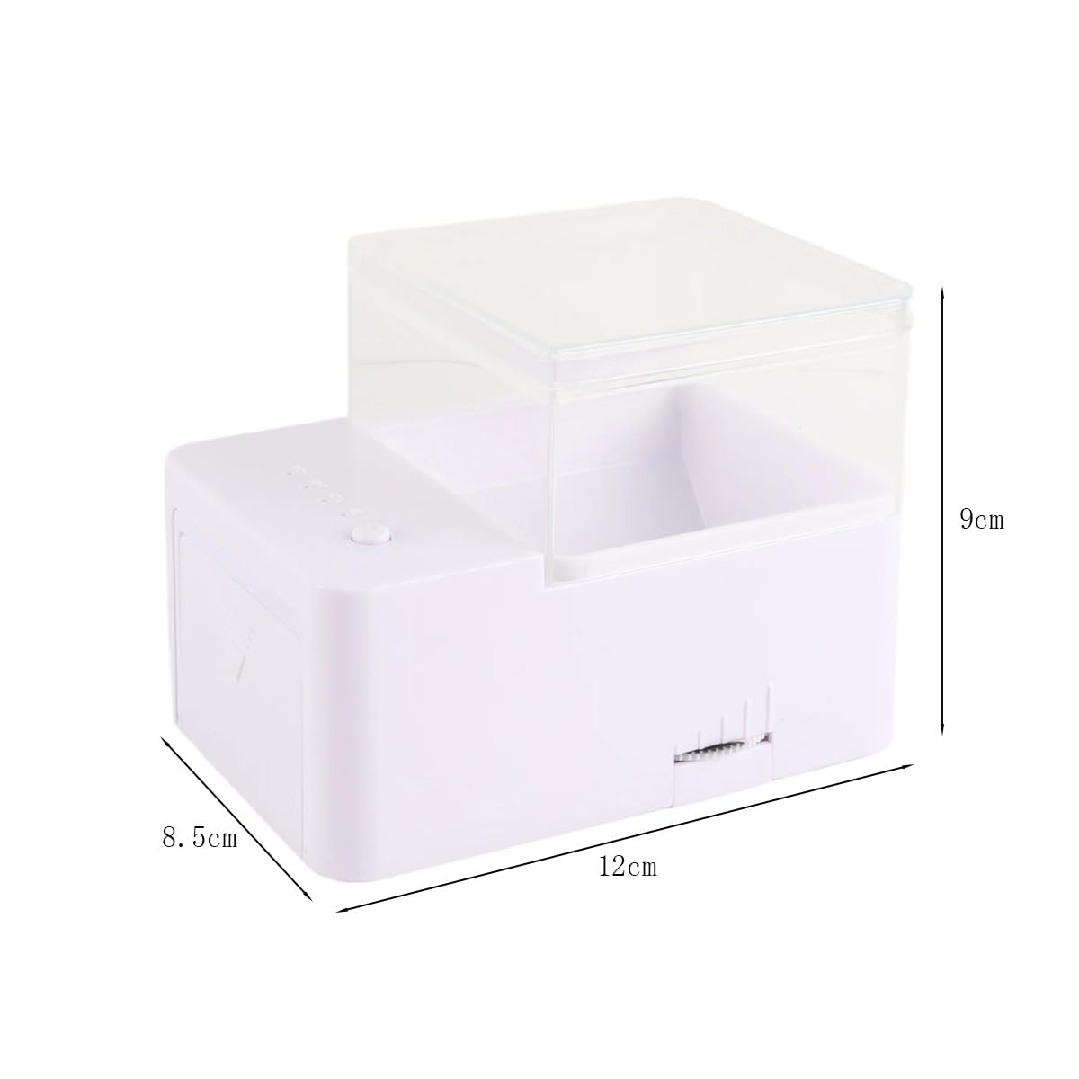 Qury Mangeoire Automatique pour Aquarium 150 ML 4 Modes de Temps Distributeur de Nourriture pour Poissons Rouges et Tortues