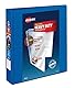 Avery Heavy Duty View 3 Ring Binder, 1.5 One Touch Slant Ring, Holds 8.5 x 11 Paper, 1 Pacific Blue Binder (79722)