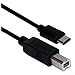 QVS 1-Meter USB-C to USB-B 3Amp Data Cable (CC2235-1M)