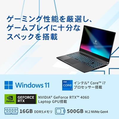 Amazon.co.jp: ガレリア ゲーミングノートPC GALLERIA RL7C-R46-5N 