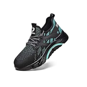 Veiligheidsschoenen heren dames werkschoenen met stalen kap S3 werkschoenen licht ademende sportieve sneaker beschermende schoenen Zwart blauw rood groen 36-48 EU
