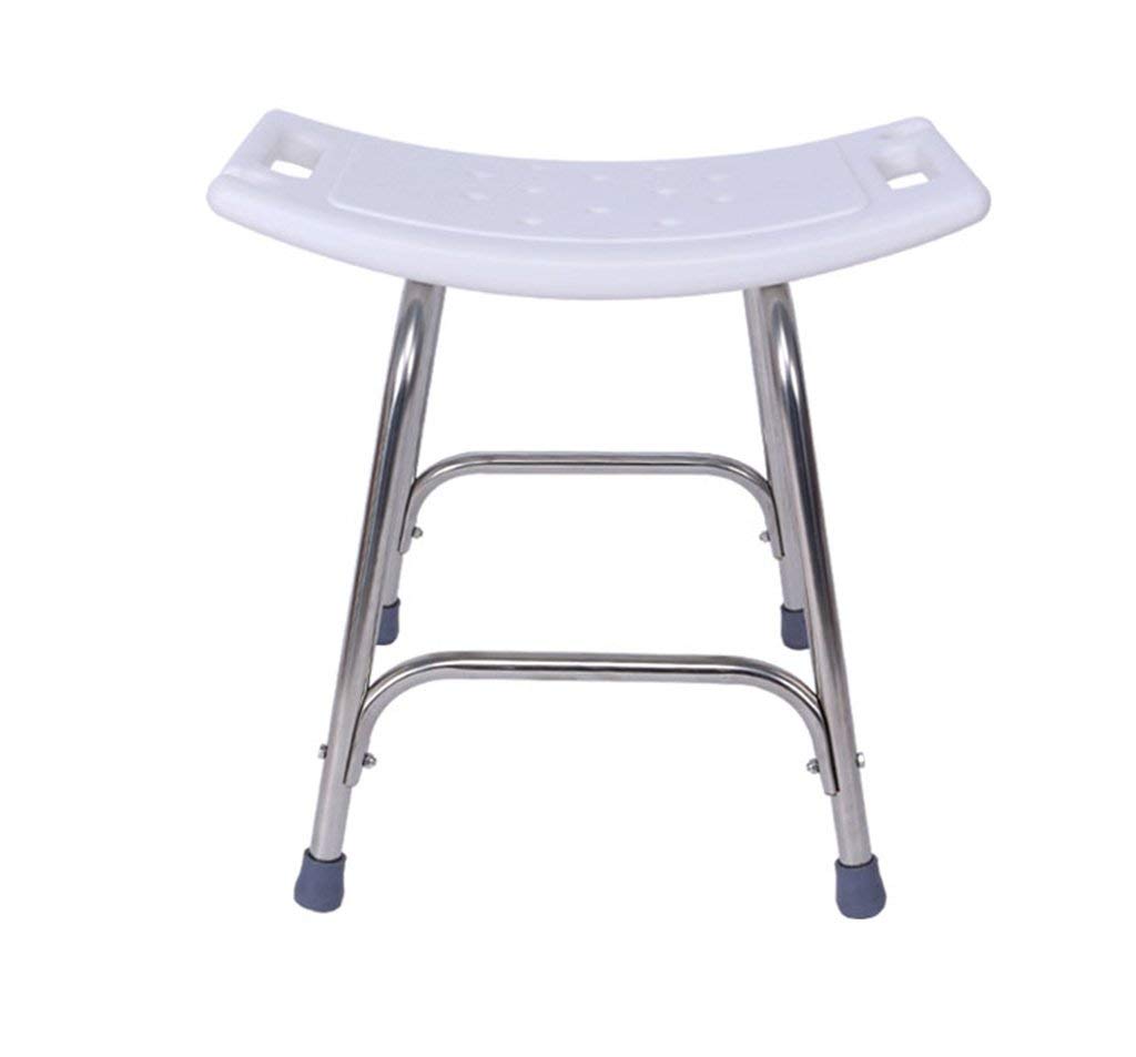 Chaise de douche réglable pour PMR et seniors, confort inox 200 kg