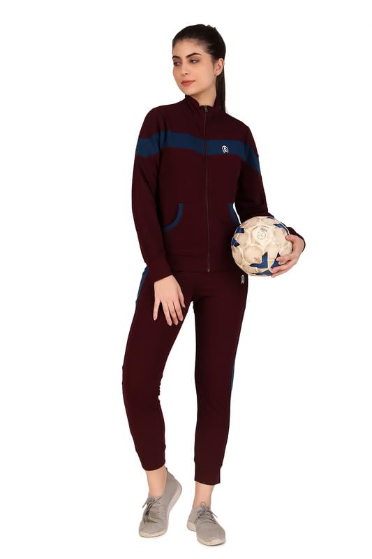 Image of Women's Atheletic Gym Running Sports Track Suit | Regular Casual Fit | Track Suit for Girls & Women