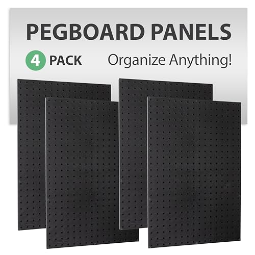 Wallpeg AM 212 Made In Usa Pegboard Wall Organizer 4 Ea 24 Inchx16 Inch Plastic Pegboard Panels thumb #1