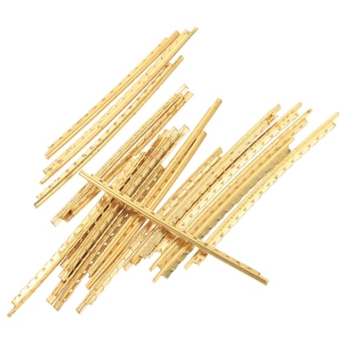 Hemobllo 20 piezas Alambre para Trastes de Guitarra Acústica Cables de Latón Resistentes para Diapasón...