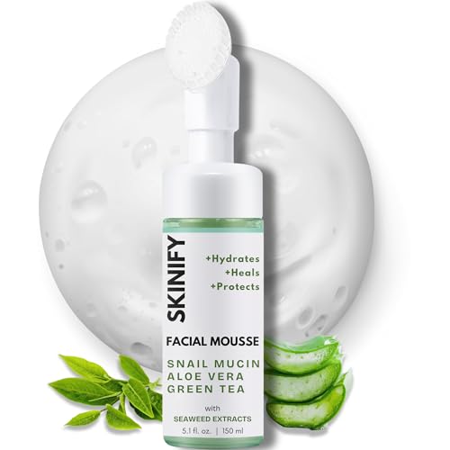 Glass-Skin Snail Mucin Facial Foam Cleanser w/Exfoliator – Ultra ...