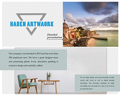 San Juan Puerto Rico Wall Art Print On Canvas Artwork Puerto Rico Decor Photography Posters Unique Wall Decor Stretched And Framed For Living Room Puerto Rico Gifts Home Canvas Wall Art 3 Piece #TOP4