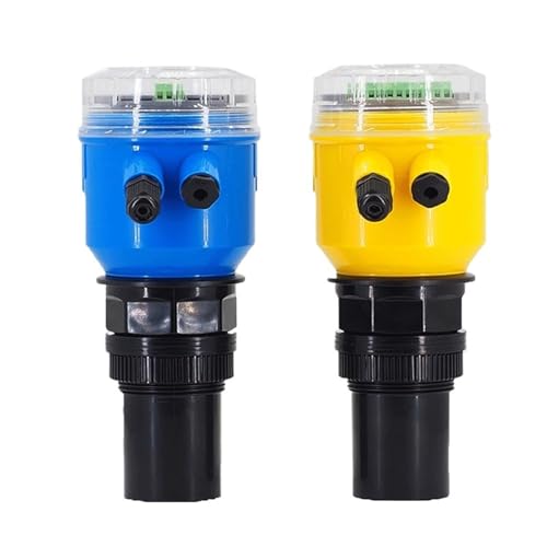 QfUxYYSLD 1pcs Non-Contact Ultrasonic Level Sensor 4-20mA RS485 Relay Integrated for Industrial Applications High-Precision Level Transmitter(4-20mA rs485 Relay 4,0-8m 24vdc)