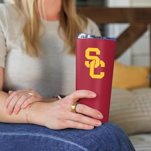 Image of FANMATS NCAA Stainless Steel 20 oz Tumbler - Powder-Coated Finish | Team Color | 20 Fluid Ounces