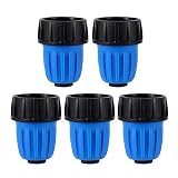 5 Pcs Drip Irrigation 3/4" to 1/2" Irrigation Tubing Faucet ...