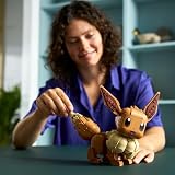 LEGO Pokémon Évoli - Figurine - Set de Construction pour Adulte - Maquette Anime avec Membres, Oreilles & Queue Articulés - Décoration de Chambre ou Bureau DIY - Idée de Cadeau Gaming Collector 72151 - 10