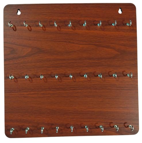 My Dream Carts Wooden Premium Key Chain Wall Hanging Matte Finish Key Holder - 27 Hooks Decor Key Chain Wall Hanging Key Holder for Home, Kitchen, Office, PG, School, College, Hostel, Hotel Décor