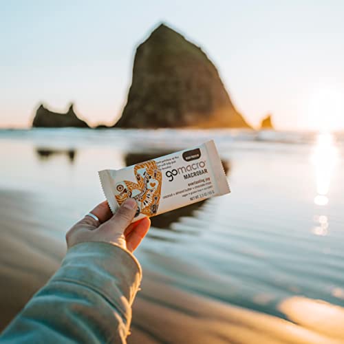Gomacro Macrobar Organic Vegan Protein Bars - Coconut + Almond Butter + Chocolate Chips (2.3 Ounce Bars, 12 Count) #TOP3