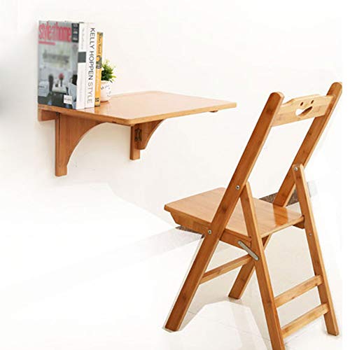 Table pliante murale à abattants bureau d'ordinateur suspendu stable