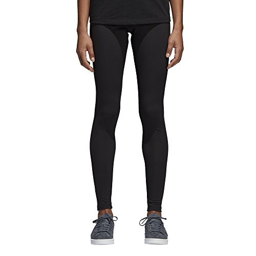 adidas Women's Trefoil Leggings, Black/Mini Logo, L