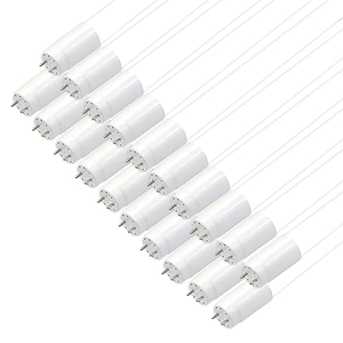Luxour LED蛍光灯 40W形 直管蛍光灯 蛍光灯 直管型 led蛍光灯 両側給電 led 両側 高輝度 超省エネタイプ 130lm以上発光/ワット キッチン 天井照明 エコ軽量 120cm 40W形 消費電力18W 昼白色6000K 2300lm