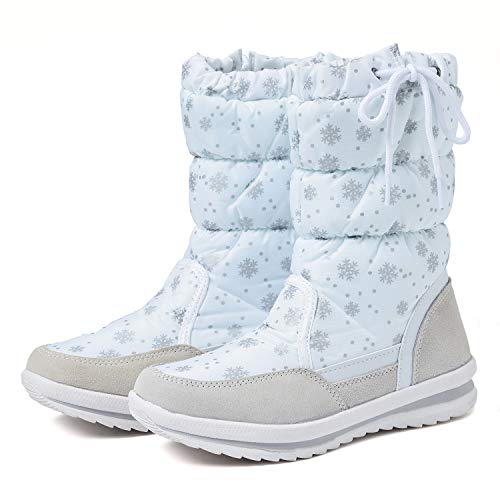 Shenji Stivali Donna Invernali - Stivali da Neve a...