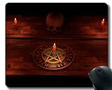 Yanteng Gaming Mouse Pad Custom, Zeremonie Psychologie Kerze Schädel der neuen Ära Mauspad