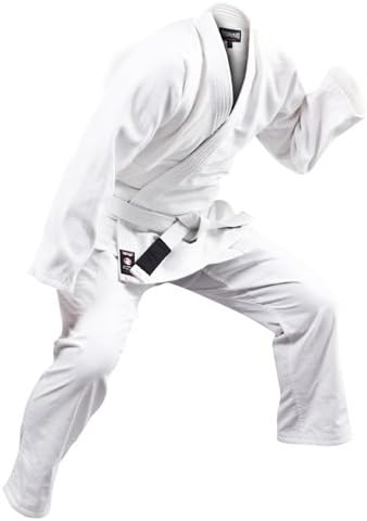 [イサミ] JJ-15 軽量柔術衣（上下帯付セット） 白 ブラジリアン 柔術