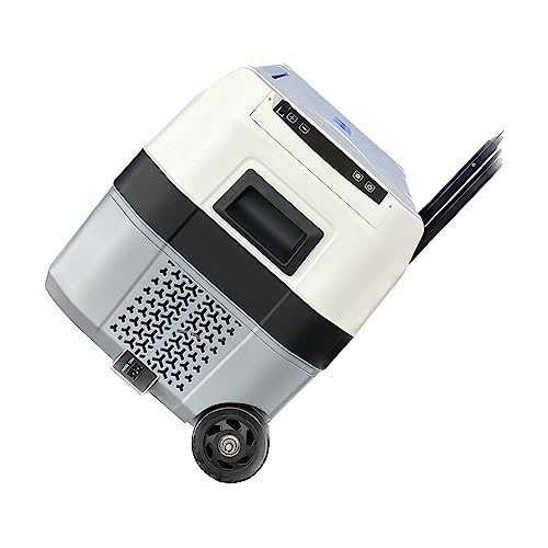 Foto von RGBer® Auto Kühlbox, Kompressor Kühlbox 30 Liter, 2in1 Doppelzone Kühl- & Gefrierfach, 12/24 V 230V Kühlung bis -20 °C für Auto, LKW, Camping