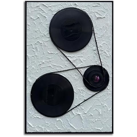 Slyart Large Black and White Wall Art Cover