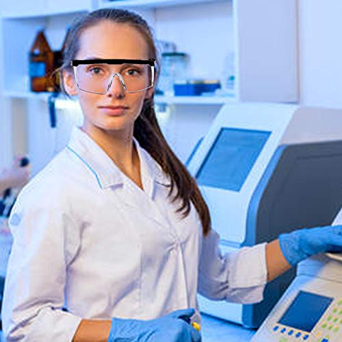 Noise Reduction Safety Ear Muffs For Gun Range Shooting Ear Protection Ear & Eye Protection Safety Glasses Hearing Protective Combo (Black） (Black) #TOP7