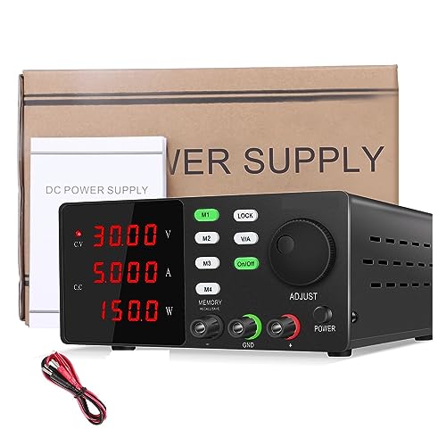 Fuente de alimentación CC programable ajustable SPPS-S-W-K de conmutación 30V 10A 7