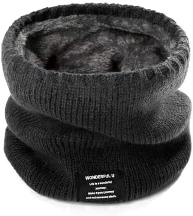 （09:00時点） [Bafup] 【新色追加！】ネックウォーマー ネックガード 冬 極めた暖かさ ふわふわ裏起毛 防風防寒 柔らかい 軽量 秋冬 無地 小顔効果 ネック ゲーター スポーツ 通勤 通学 自転車 バイク スキー スノボ メンズ レディース スヌード 男女兼用 (ブラック)