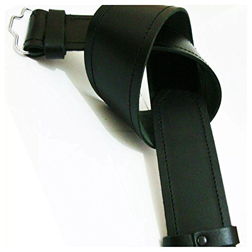 TW SPORTS & KILTS SCOTTISH BLACK KILT BELT SMOOTH FINISH2