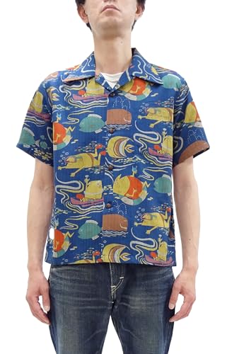 [�T���T�[�t] �A���n�V���c SS39538 �A���N���g���X Ocean Activities �����Ǖ� with MOOKIE �����Y �R�b�g�� �n���C�A���V���c �����V���c (JP, �A���t�@�x�b�g, 2XL, 128�l�C�r�[)