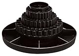 Alvin, Spin-O-Tray, Rotating Desktop Receptacle - Black