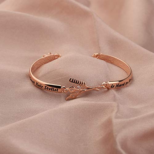 ENSIANTH Truly Great Hair Stylist Bracelet Gift for Cosmetologist & Hairdresser4