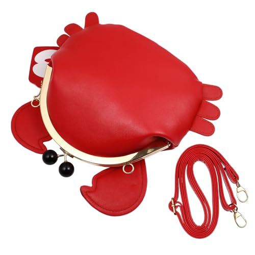 Sac à main crabe femme bandoulière PU pochette téléphone clés beauté