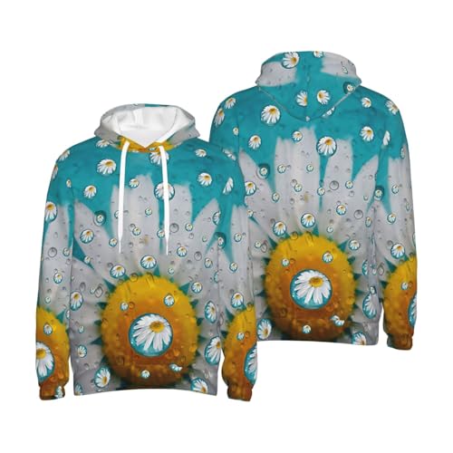 Pull à manches longues homme à fleurs pour un look quotidien relax - 7