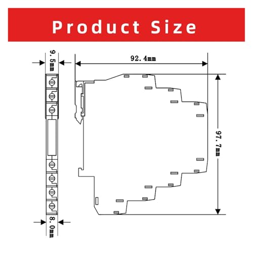 Isolateur de signal 4-20 mA anti-interférence DC24V pour stabiliser la transmission analogique - 2