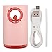 400 ml muzyka nawilżacz lampka nocna nawilżacz - nawilżacz USB muzyka mini nawilżacz powietrza lampka nocna do domu biura różowy