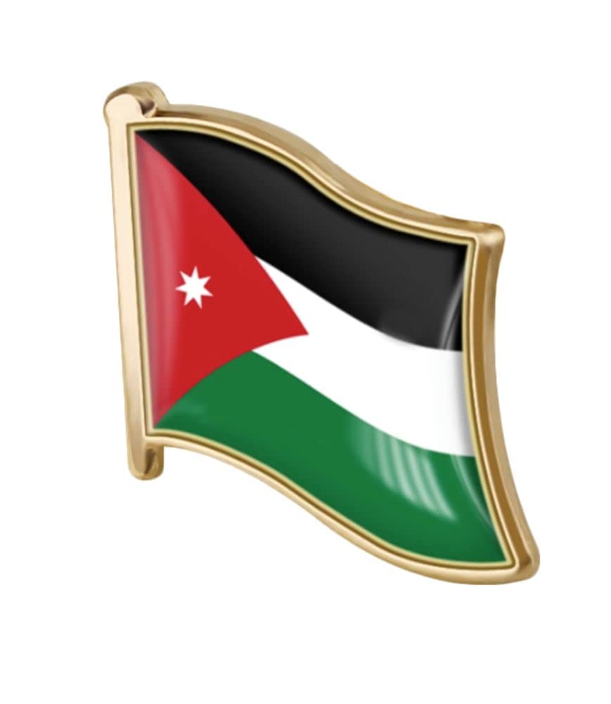 vmcoatdu Country Flag Pin Badge International Travel Brooch Metal Alloy Souvenir Pin for Hat Clothes Backpack