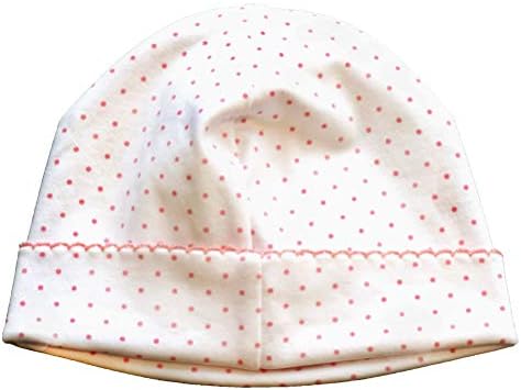 Pineapple Sunshine Pink Lemonade Polka Dot Newborn Hat (One Size)