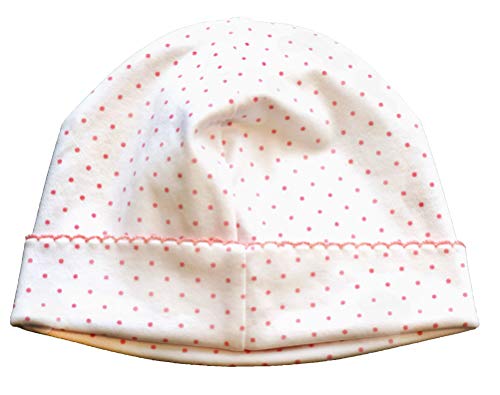 Pineapple Sunshine Pink Lemonade Polka Dot Newborn Hat (One Size) #TOP1