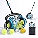 WIRQO Tennis Ball Hopper, Lightweight, Easy to Assemble, No-Bend Tennis Ball Picker, 26-51