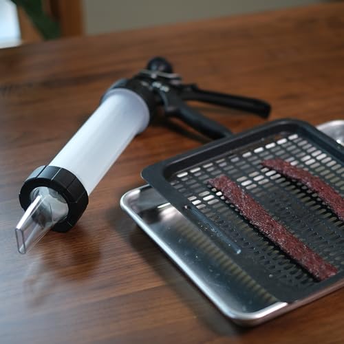 7Penn Beef Jerky Maker Shooter Set - 9in Plastic Jerky Making Kit for Homemade Venison, Turkey, or Beef Strips or Sticks