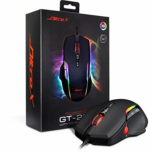 Inter-Tech 88884098 Souris de Gaming GT-200 RVB Noir Cover