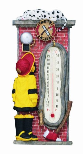Spoontiques Fire Station Thermometer