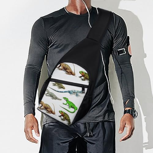Bolso tipo bandolera deportivo para senderismo y uso casual miniatura 7