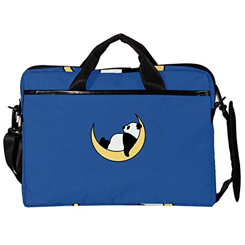 Maletín bandolera para portátil de 14" con diseño de oso panda para tu día a día