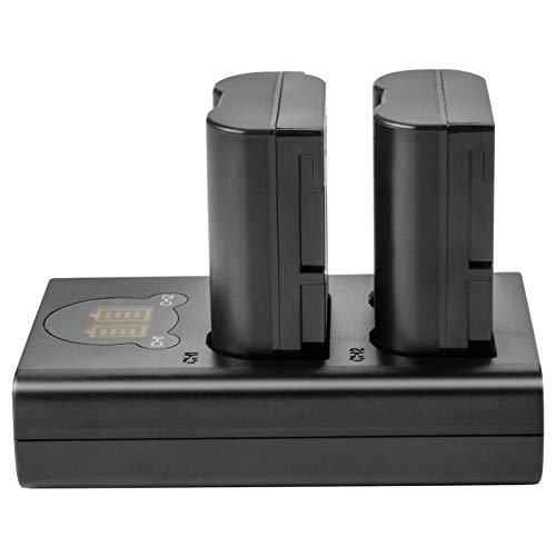 2X EN-EL15 EN-EL15A Ersetzt Akku Kompatibel mit Nikon d750 d7200 d7100 d800 d850 d810 d610 d500 Battery und More - Image 5