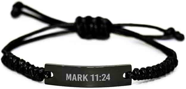 ☆MARS MARK☆ Fleurdelis Guardian Bracelet M149 Amazon.com: Mark 11 24 Bracelet: Clothing, Shoes & Jewelry