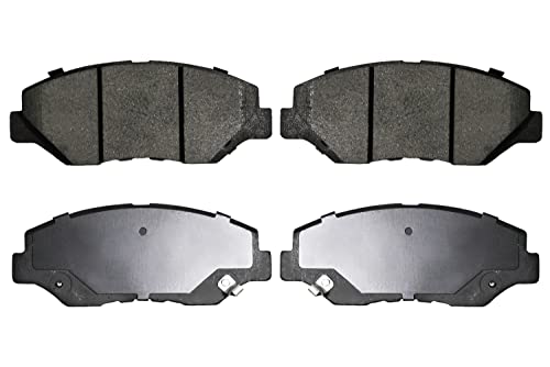 Image of Front Replacement For Ceramic Brake Pad 2003-2008 Honda Pilot - D943 Hardware Fit Included