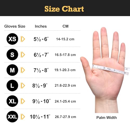 TitanFlex Disposable Nitrile Exam Gloves, 6-mil, Black, Large 100-ct Box, Heavy Duty Disposable Gloves, Cooking Gloves, Mechanic Gloves, Latex Free Gloves, Food Safe Rubber Gloves for Food Prep